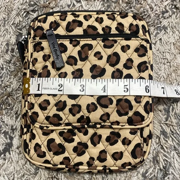 Vera Bradley Leopard Print Crossbody Bag - Picture 9 of 9